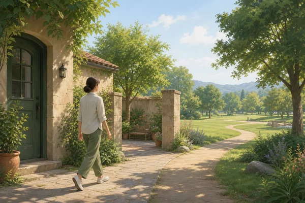 Gradual steps toward open spaces