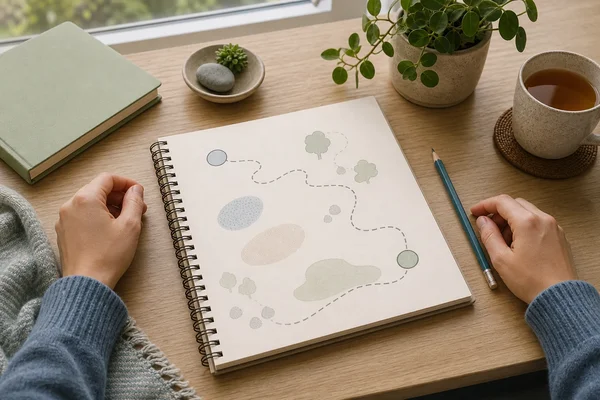 Self-reflection notes for open-space fear