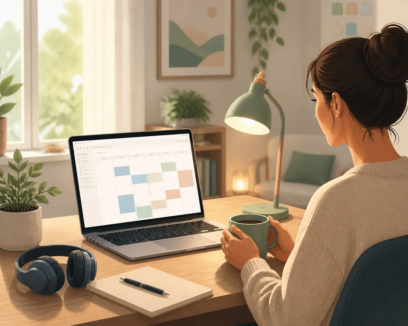 Flexible schedule workspace