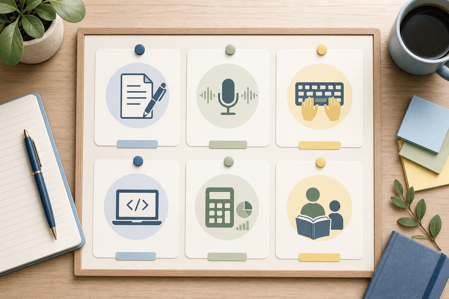 Low contact job planning board